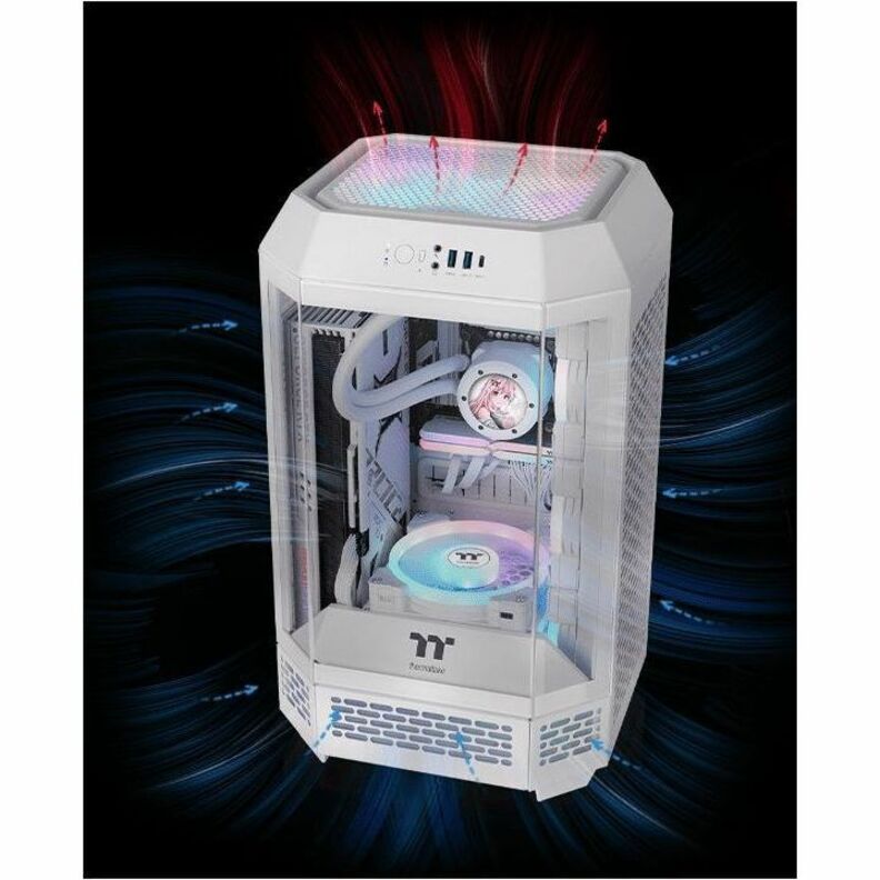 Thermaltake The Tower 250 Snow Mini Tower Chassis Thermaltake The Tower 250 Snow Mini Tower Chassis